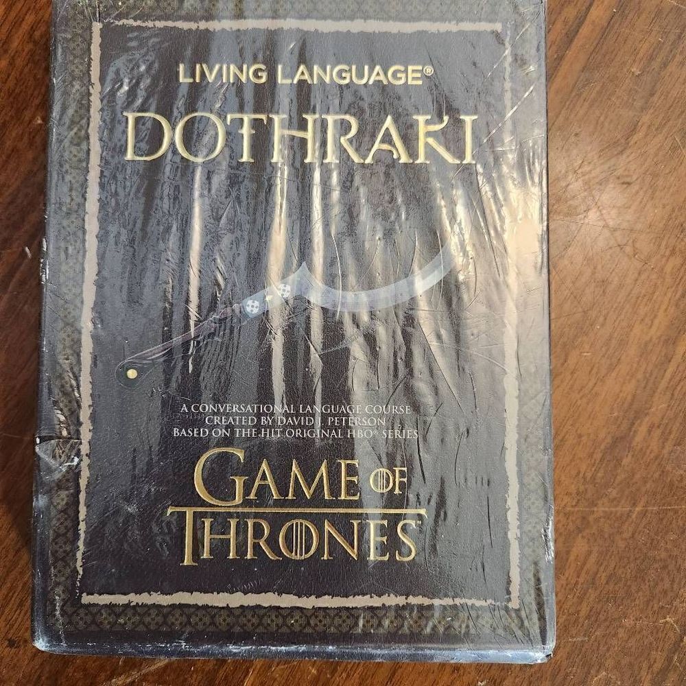 Living Language Dothraki Game of Thrones DVD